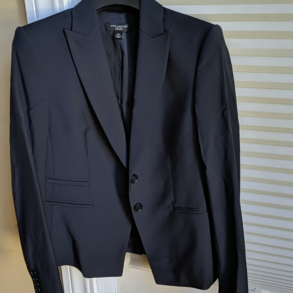 Ann Taylor wool suits, blazer and pants